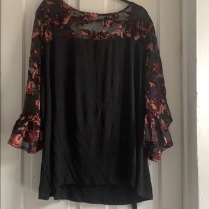 Advia crushed velvet top